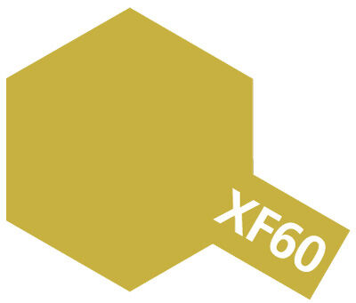 TAMIYA XF-60 FLAT DARK YELLOW - 10ML