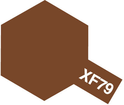 TAMIYA XF-79 FLAT LINOLEUM DECK BROWN - 10ML