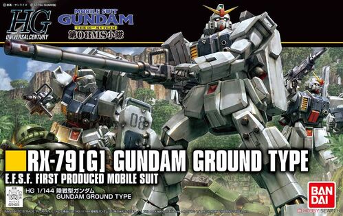 GUNDAM HGUC -210- RX-79G GROUND TYPE 1/144