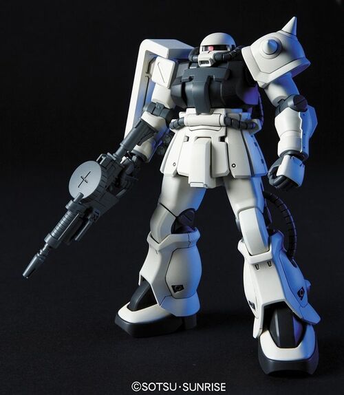 GUNDAM HGUC -107- MS-06F-2 ZAKU II F2 EFSF 1/144