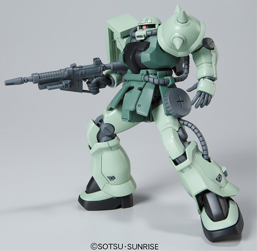 GUNDAM HGUC -105- MS-06F-2 ZAKU II F2 ZEON 1/144