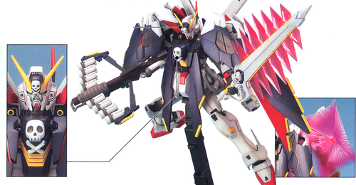 GUNDAM MG - XM-X1 CROSSBONE GUNDAM X1 FULL CLOTH 1/100