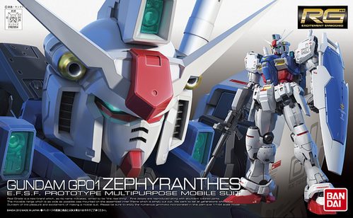 GUNDAM RG -12- 0083 RX-78GP01 GUNDAM GP01 ZEPHYRANTHES 1/144