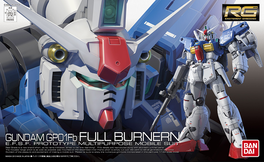 GUNDAM RG -13- 0083 RX-78GP01FB GUNDAM GP01 FULL-BURNERN 1/144 GUNDAM RG -13- 0083 RX-78GP01FB GUNDAM GP01 FULL-BURNERN 1/144