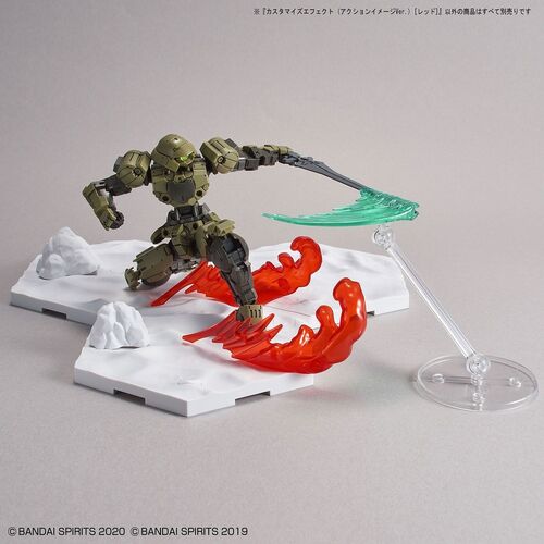 30MM - Customize Effect -08- Action Image Red 1/144