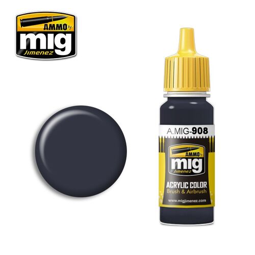 AMMO ACRYLIC -908- DUNKELGRAU BASE - 17ML