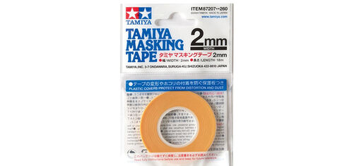 TAMIYA MASKING TAPE - 2MM WIDTH - 18M