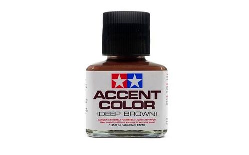 TAMIYA ACCENT COLOR - DEEP BROWN - 40ML