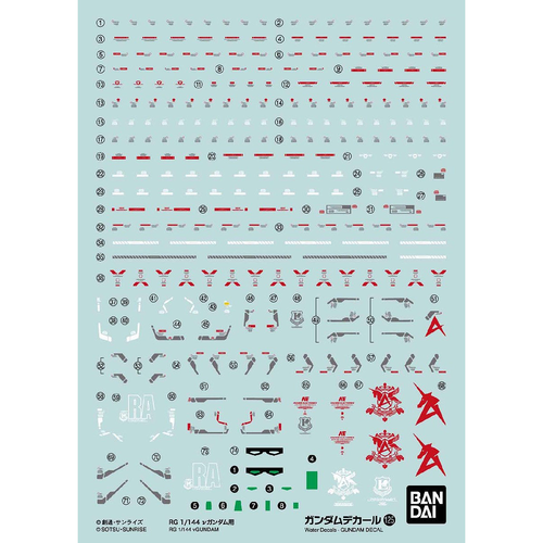 GUNDAM DECAL -126- RG SAZABI