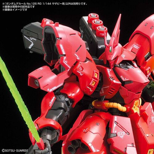 GUNDAM DECAL -126- RG SAZABI