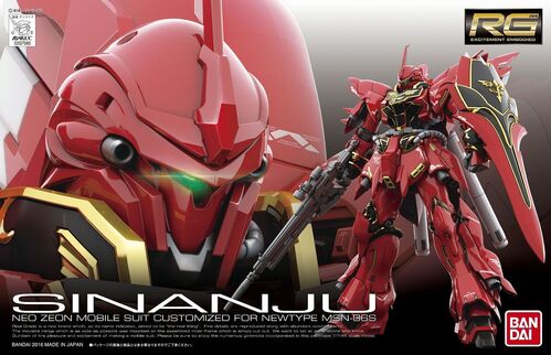 GUNDAM RG -22- UC MSN-06S SINANJU 1/144