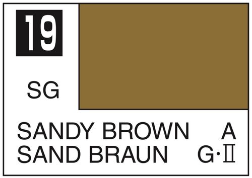 MR COLOR -C019- SANDY BROWN - 10ML