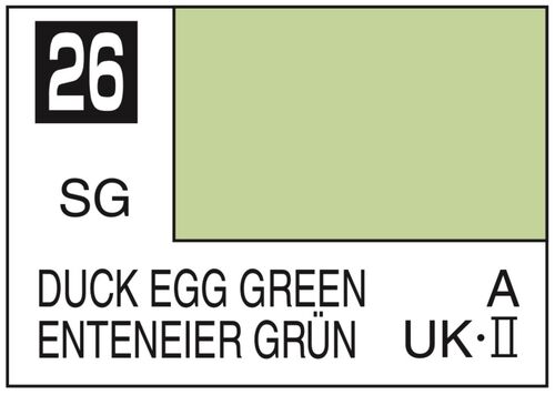 MR COLOR -C026- DUCK EGG GREEN - 10ML