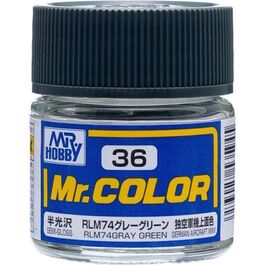MR COLOR -C036- RLM74 GRAY GREEN - 10ML MR COLOR -C036- RLM74 GRAY GREEN - 10ML