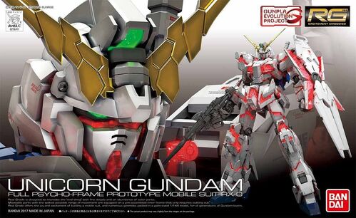 GUNDAM RG -25- UC RX-0 UNICORN GUNDAM 1/144