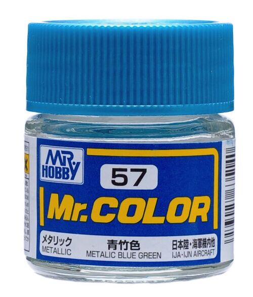 MR COLOR -C057- METALLIC BLUE GREEN - 10ML