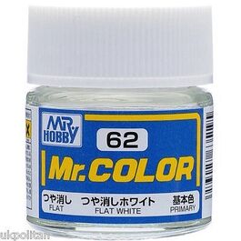 MR COLOR -C062- FLAT WHITE - 10ML MR COLOR -C062- FLAT WHITE - 10ML