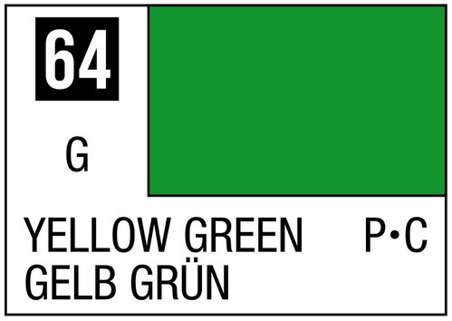 MR COLOR -C064- YELLOW GREEN GLOSS - 10ML