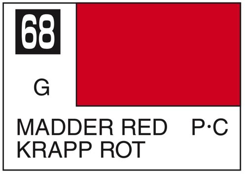 MR COLOR -C068- MADDER RED - 10ML