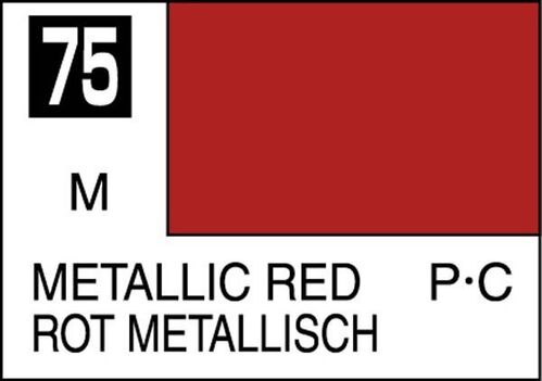 MR COLOR -C075- METALLIC RED - 10ML