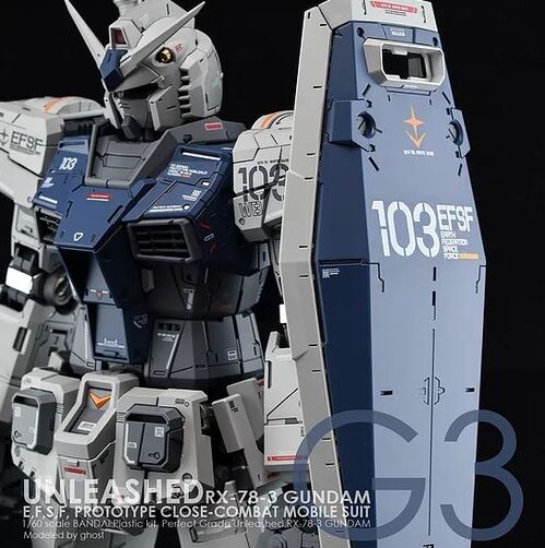 G-REWORK PG UNLEASHED RX-78-2-GUNDAM G3 VER