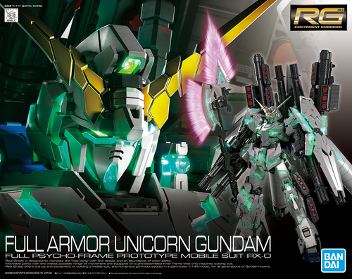 GUNDAM RG -30- UC FULL ARMOR UNICORN GUNDAM 1/144