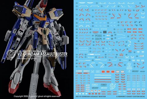 G-REWORK -MG- V2 ASSAULT BUSTER VER KA