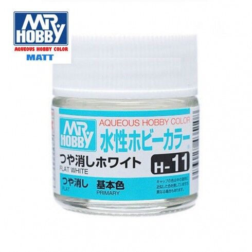 AQUEOUS -H11- FLAT WHITE -BLANCO MATE- (MR. COLOR) 10ML