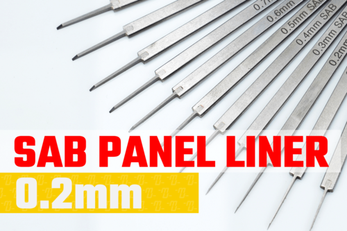 SAB PANEL LINER SCRIBBER - 0,2MM