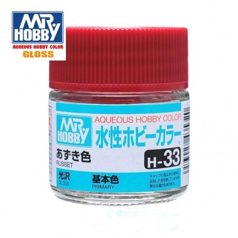 AQUEOUS -H33- RUSSET -MARRON ROJIZO- (MR. COLOR) 10ML