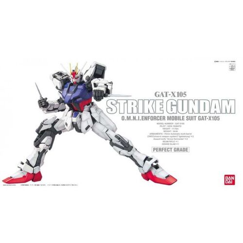 GUNDAM PG -09- GAT-X105 STRIKE GUNDAM 1/60