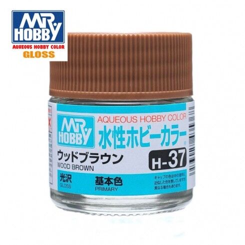 AQUEOUS -H37- WOOD BROWN -MARRON MADERA BOSQUE- (MR. COLOR) 10ML