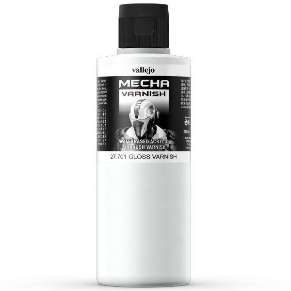 VALLEJO MECHA GLOSS VARNISH 200ML 