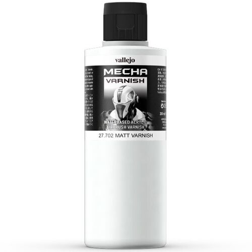 VALLEJO MECHA MATTE VARNISH 200ML