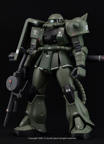 G REWORK -MG- MS-06F/J ZAKU II 2.0