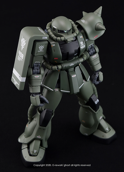 G REWORK -MG- MS-06F/J ZAKU II 2.0