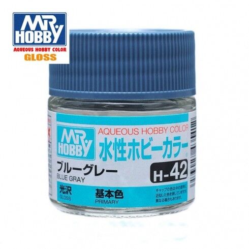 AQUEOUS -H42- BLUE GRAY -GRIS AZULADO- (MR. COLOR) 10ML