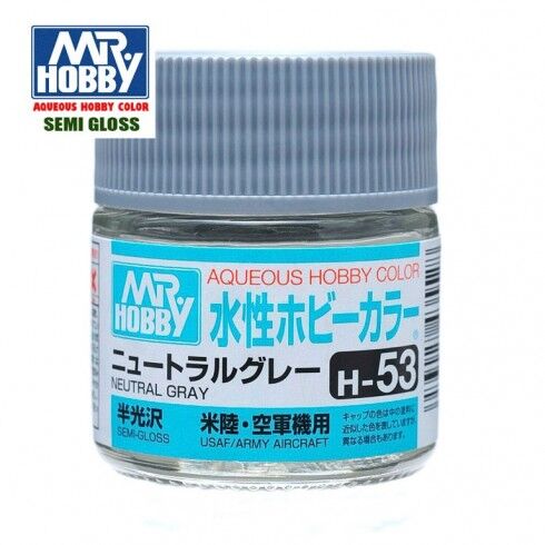 AQUEOUS -H53- NEUTRA GRAY -GRIS NEUTRAL- (MR. COLOR) 10ML