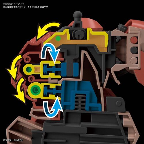 GUNDAM HGUC -233- ME02R-F01 MESSER TYPE-F01 1/144