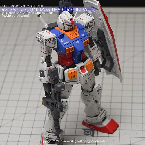 G-REWORK -HG- GUNDAM THE ORIGIN RX-78