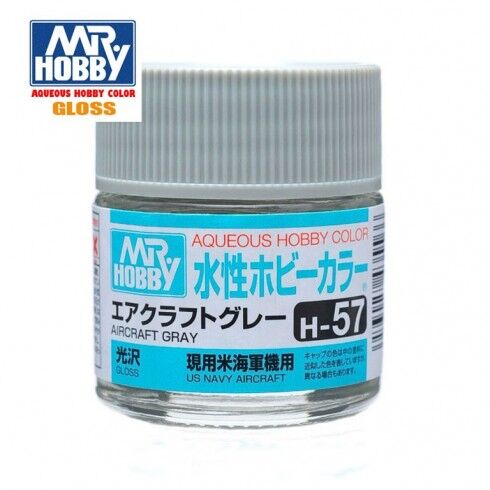 AQUEOUS -H57- AIRCRAFT GRAY -GRIS AVIACION- (MR. COLOR) 10ML