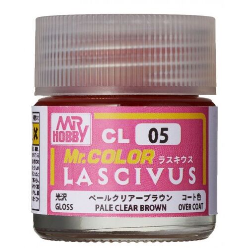 MR HOBBY LASCIVUS COLOR CL05 - PALE CLEAR BROWN 10ML