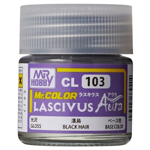 MR COLOR LASCIVUS -CL103- BLACK HAIR GLOSS 10ML