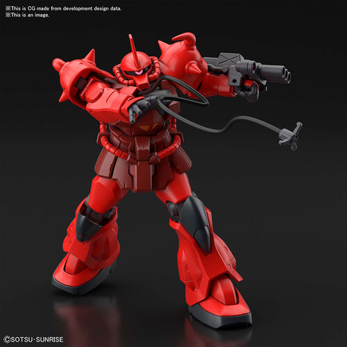 GUNDAM HG GBB -08- GOUF CRIMSON CUSTOM 1/144