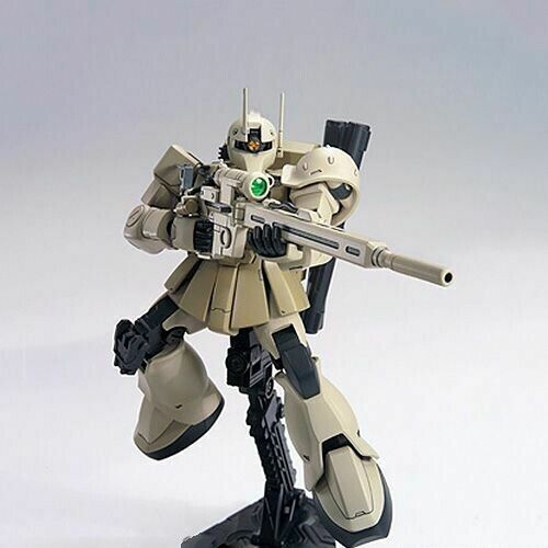 GUNDAM HGUC -137- MS-05L ZAKU I SNIPER TYPE (YONEM KIRKS CUSTOM) 1/144