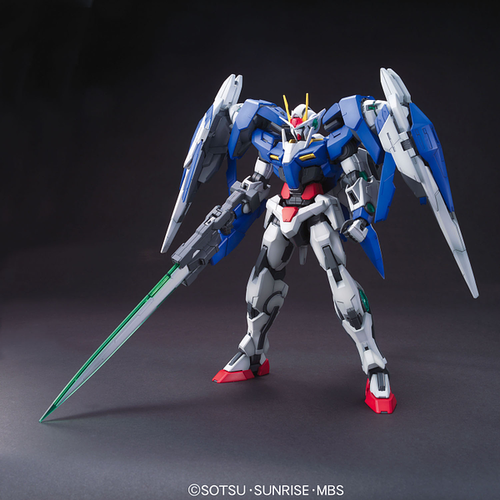 GUNDAM MG 00 -GN-0000 + GNR-010 00 RAISER 1/100