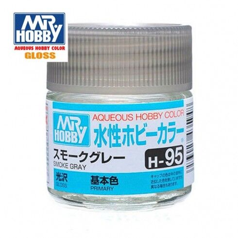 AQUEOUS -H95- SMOKE GRAY -GRIS HUMO- (MR. COLOR) 10ML