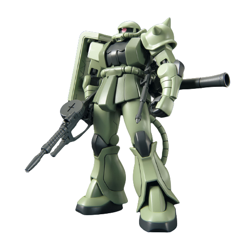 GUNDAM HGUC -241- MS-06 ZAKU II 1/144