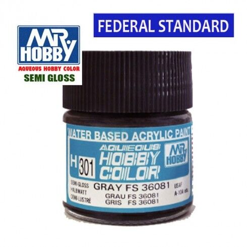 AQUEOUS -H301- GRAY FS36081 (MR. COLOR) 10ML