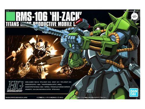 GUNDAM HGUC -012- RMS-106 HI-ZACK 1/144